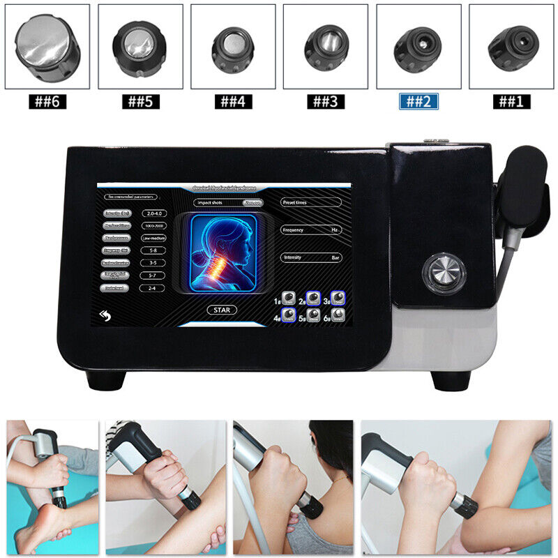 Professional Pneumatic Shockwave Therapy Machine Extracorporeal Physiotherapy Shock Wave ED Treatment Pain Relief Health Care