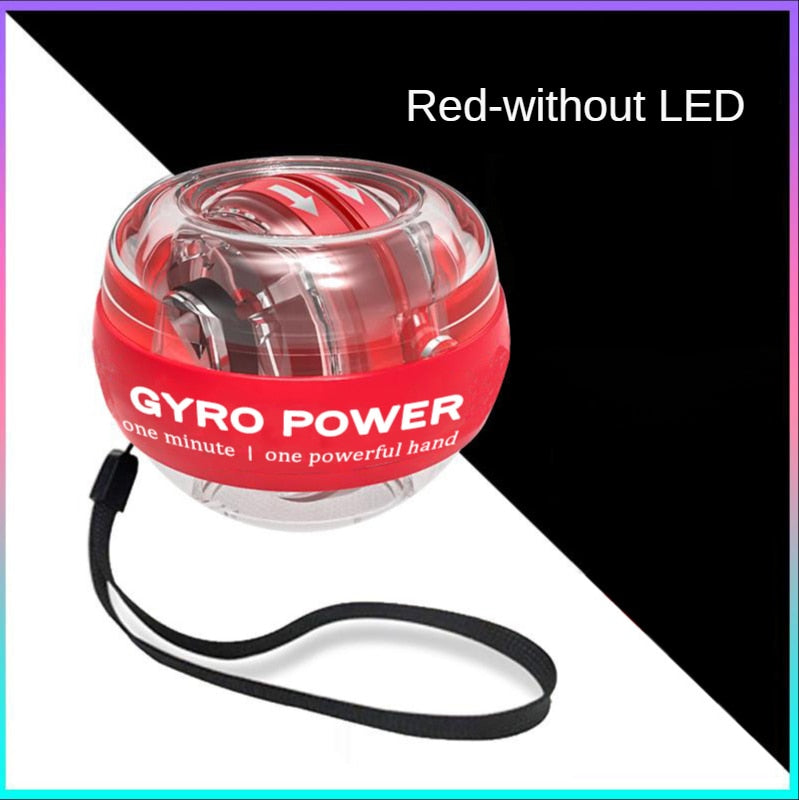 LED Wrist Power Hand Ball Self-starting Gyro ball Powerball Arm Hand Muscle Force Trainer  Exercise Equipment Strengthener