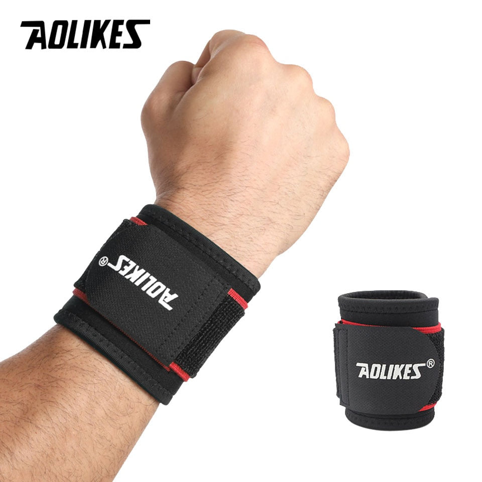 AOLIKES 1 PC Wrist Band Support for Adjustable Wrist Bandage Brace for Sports Wristband Compression Wraps Tendonitis Pain Relief