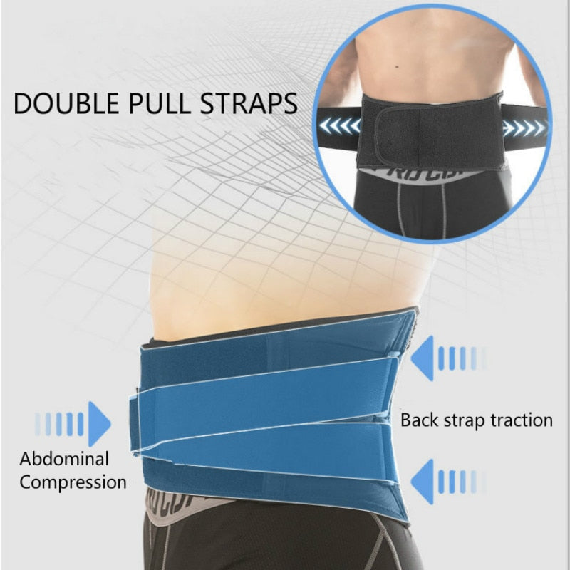 Medical Back Brace Waist Trainer Belt Spine Support