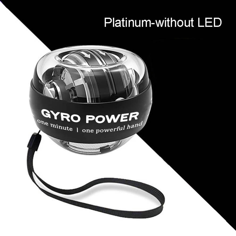 LED Wrist Power Hand Ball Self-starting Gyro ball Powerball Arm Hand Muscle Force Trainer  Exercise Equipment Strengthener