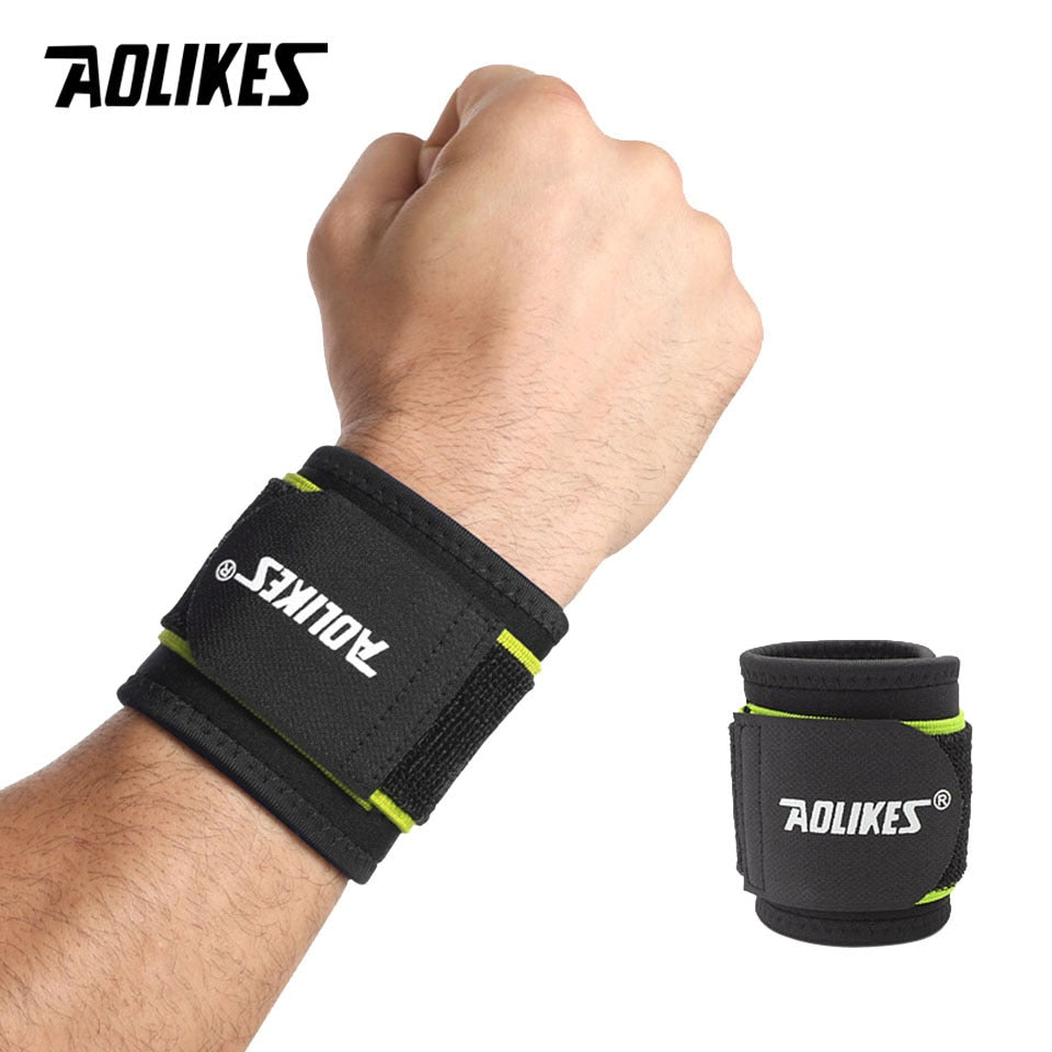 AOLIKES 1 PC Wrist Band Support for Adjustable Wrist Bandage Brace for Sports Wristband Compression Wraps Tendonitis Pain Relief