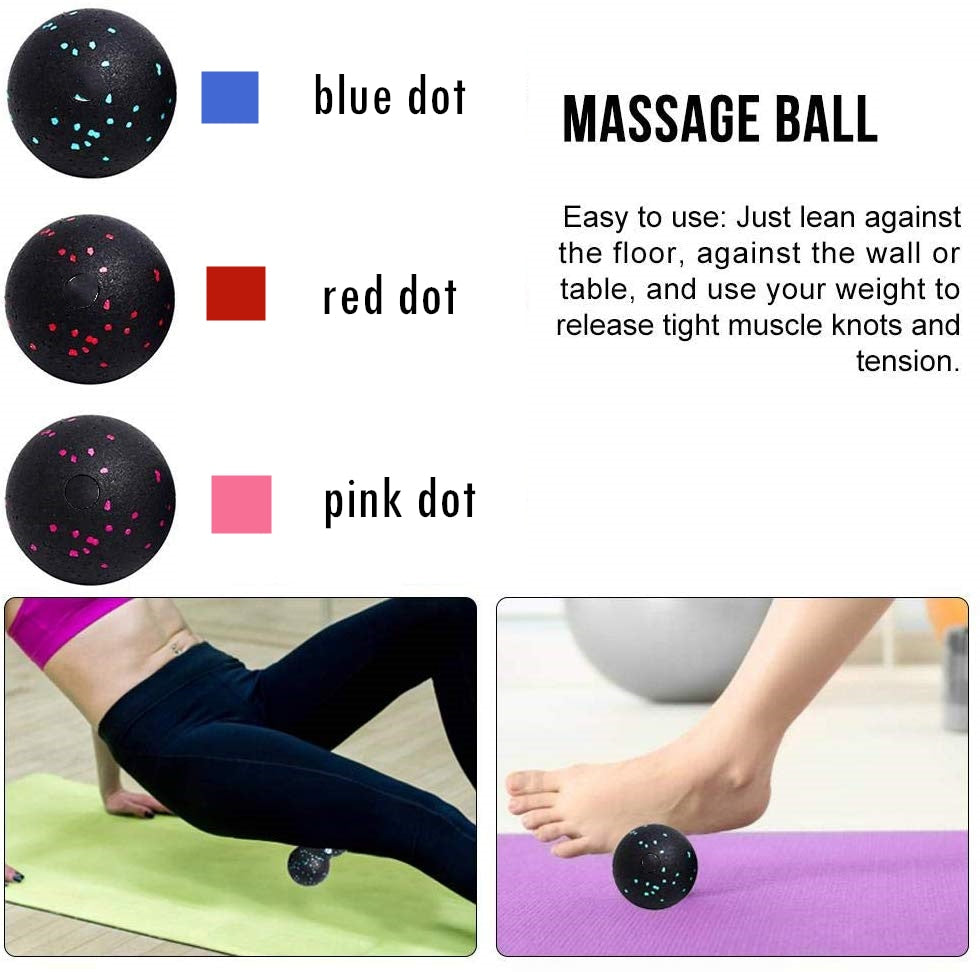 High Density Peanut Massage Ball Set