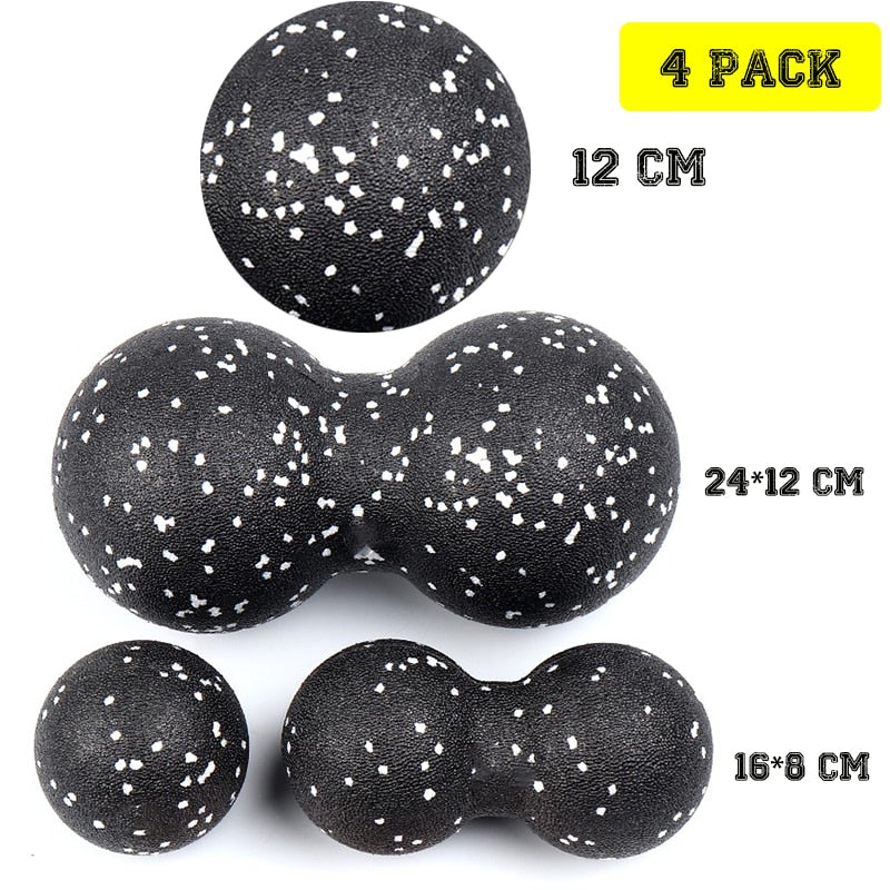 High Density Peanut Massage Ball Set