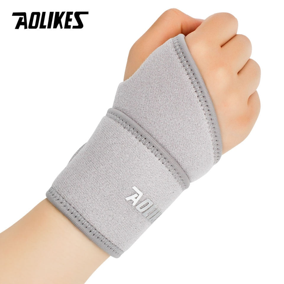 AOLIKES 1 PC Wrist Band Support for Adjustable Wrist Bandage Brace for Sports Wristband Compression Wraps Tendonitis Pain Relief