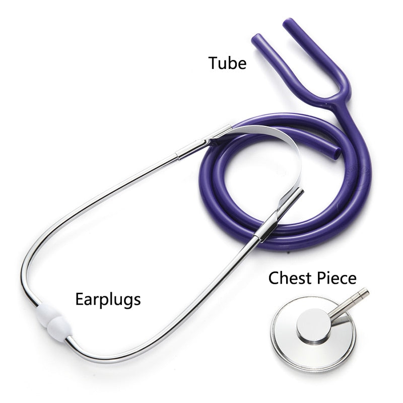 Home Nursing Health Care Stethoscope First Aid Professional Cardiology Heart Echometer Aluminium Alloy Chestpiece Medical Device