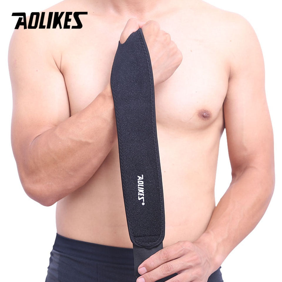 AOLIKES 1 PC Wrist Band Support for Adjustable Wrist Bandage Brace for Sports Wristband Compression Wraps Tendonitis Pain Relief