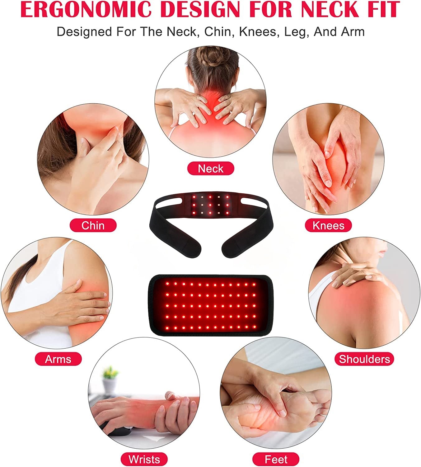 Red Light Infrared Therapy Belt