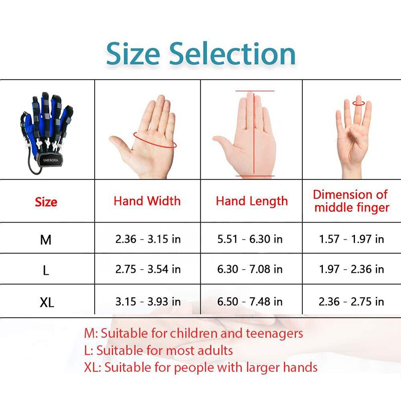 Rehabilitation Robot Glove Hand  Rehabilitation Equipment Hand Function Exercise Correction Pneumatic Finger