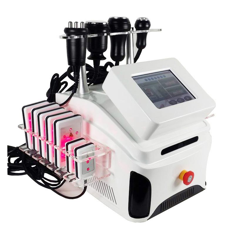 40K Professional 5 in 1 Cavitation Machine for Body Slimming R-F Cavitation L-aser Body Slimming Machine