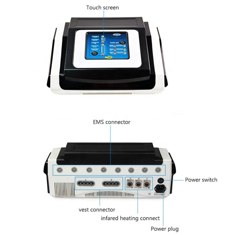 Pressotherapy Machine Lymphatic Massager With EMS Full Body Sliming