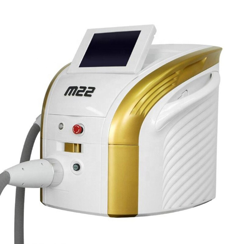 Professional portable M22 IPL OPT q Nd Yag tattoo removal whole body can be used painless permanent hair removal machine