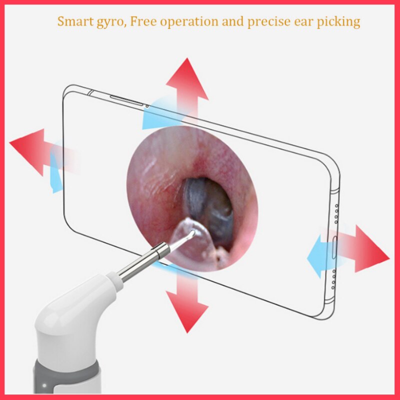 Wifi Ear Otoscope 3.9mm Smart Wireless Portable Visual Earwax Cleaning Medical Endoscope Camera for iPhone Android Phone 0.01