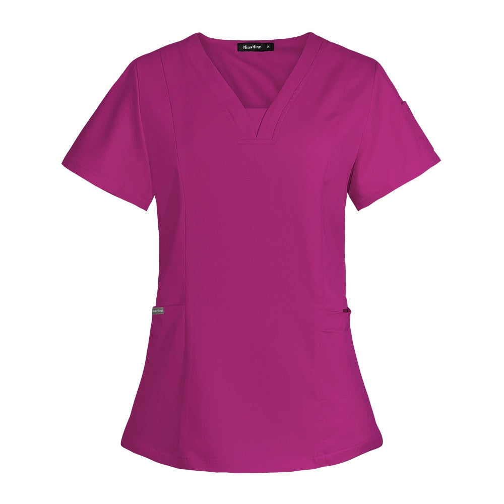 Medical Work Clothes Operating Room Uniform Nurse Uniform Dentistry Pharmacy Scrubs Blouse Women Overalls Hospital Scrub Shirt