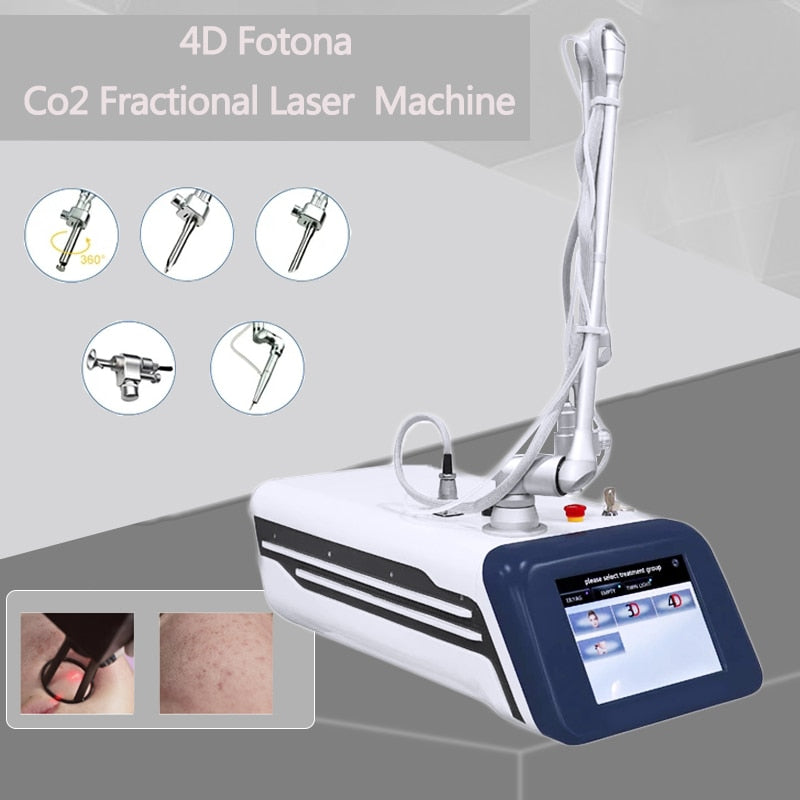 2023 Newest 4D Fotona Co2 Fractional Vaginal Laser Treatment Machine 10600nm For Vaginal Tightening  Acne Scars Skin Resurfacing