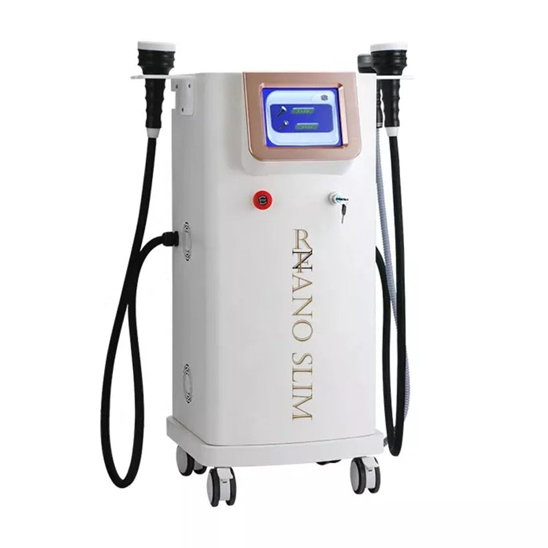 Microwave thermal vacuum therapy slimming machine tighten skin cellulite to remove cavitation slimming machine