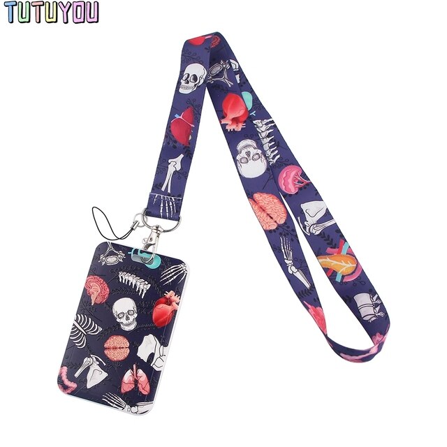 Medical Lanyard Credit Card ID Holder Badge Doctor Nurse Student Women Travel Bank Bus Business Card Cover Badge