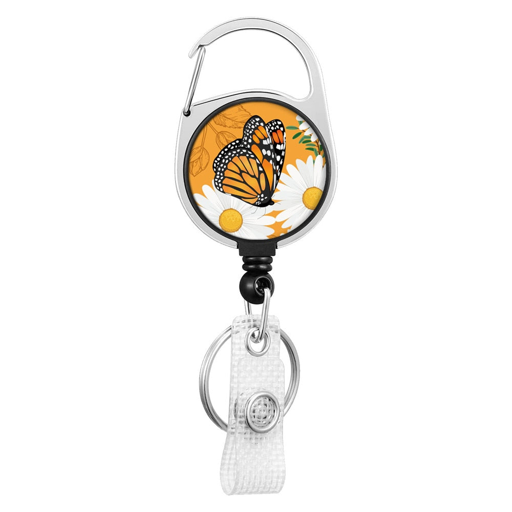 Creative Retractable X-Ray Badge Reel Radiology Badge Reel Holder Badge Reel Nurse Doctor Student Card Reel Clip Office Supplies