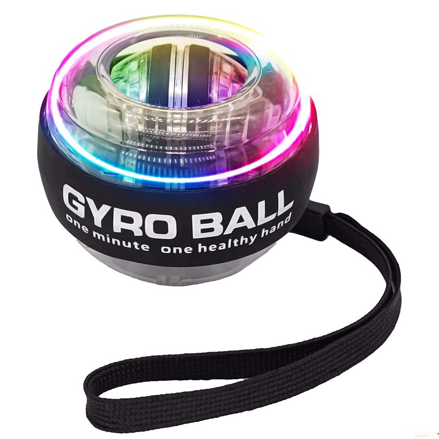 LED Wrist Power Hand Ball Self-starting Gyro ball Powerball Arm Hand Muscle Force Trainer  Exercise Equipment Strengthener