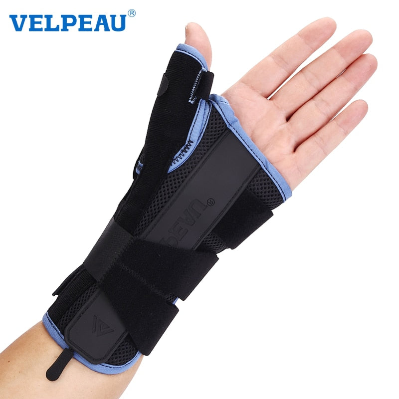 VELPEAU Thumb Wrist Brace Arthritis Wrist Splint For Relieve Pain And Prevent Sprain Hand Support Protector Lightweight Stable