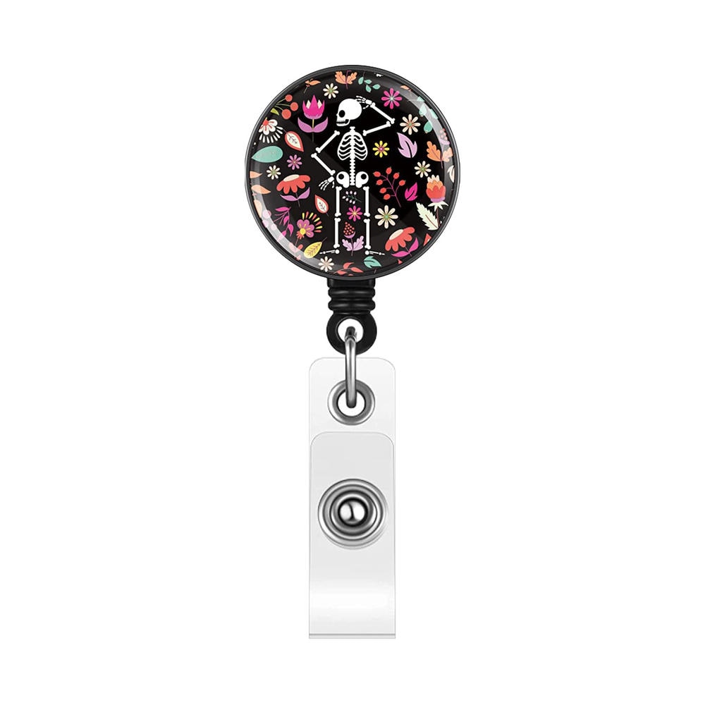 Creative Retractable X-Ray Badge Reel Radiology Badge Reel Holder Badge Reel Nurse Doctor Student Card Reel Clip Office Supplies