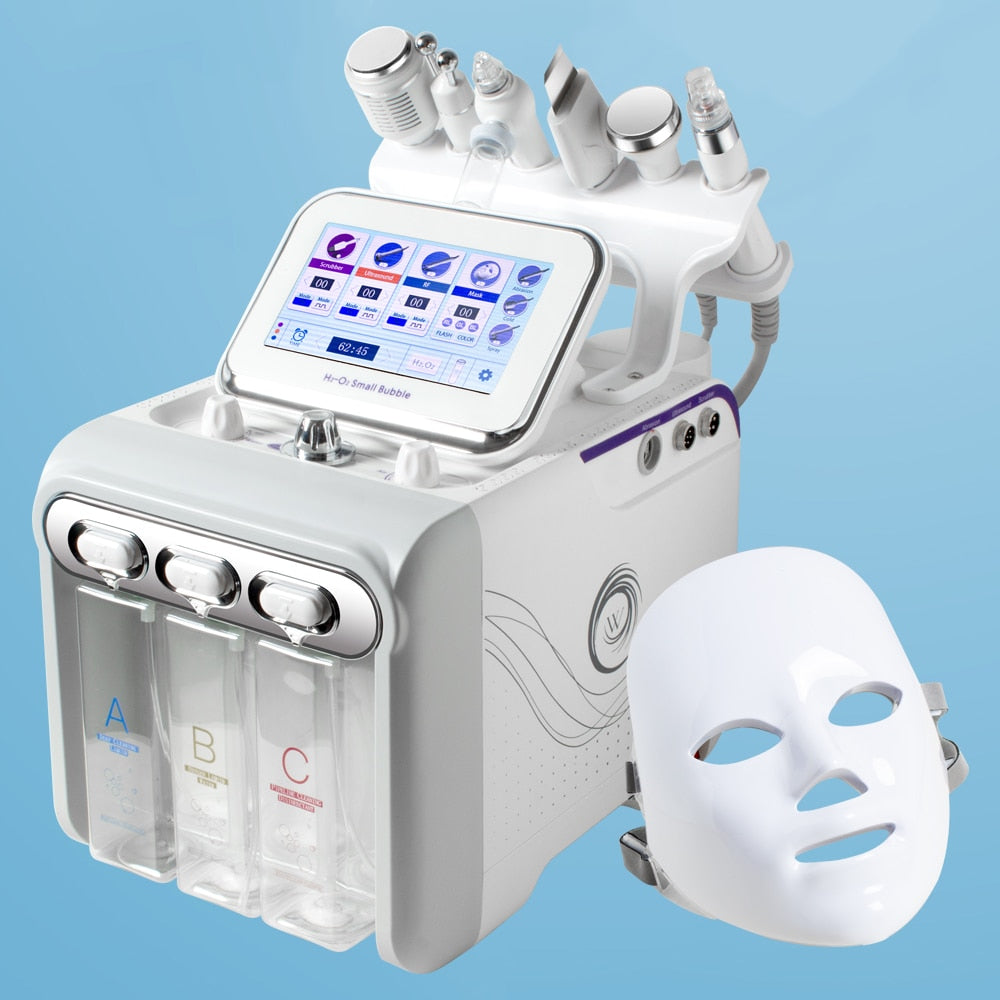 7In 1 Water Dermabrasion Machine Deep Cleansing Machine - Jet Hydro Diamond Facial Clean/ Dead Skin Removal