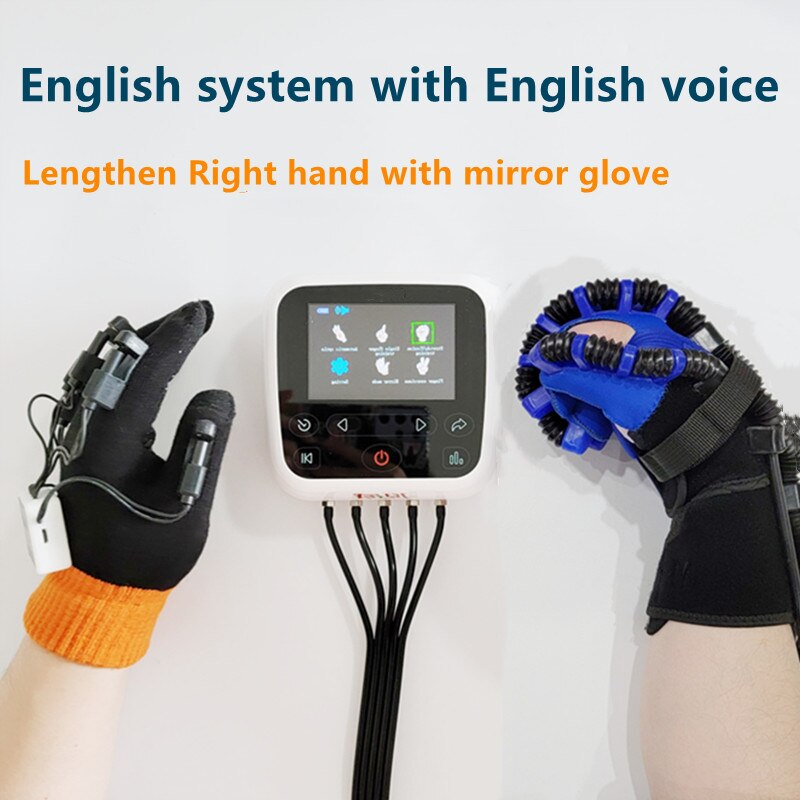 English Mirror Powerful Hand Rehabilitation Equipment for Stroke Patients with Hemiplegia Stimulated Nerve Recovery