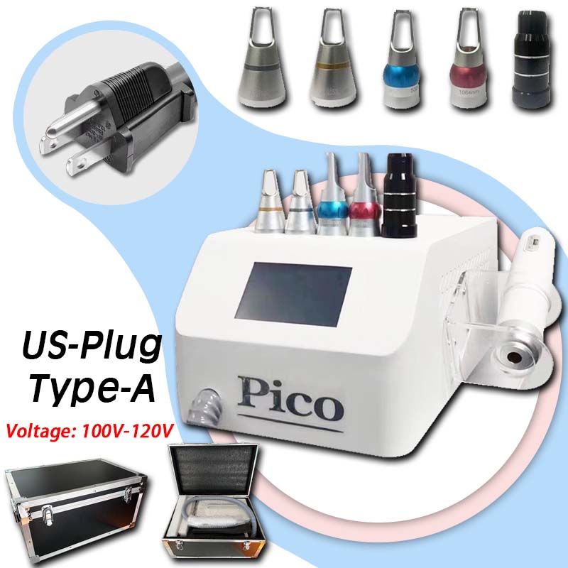 2022New ND YAG Picosecond Laser Eyebrow Washing Freckle Remover Skin Rejuvenation Carbon Peeling Whitening Beauty Machin