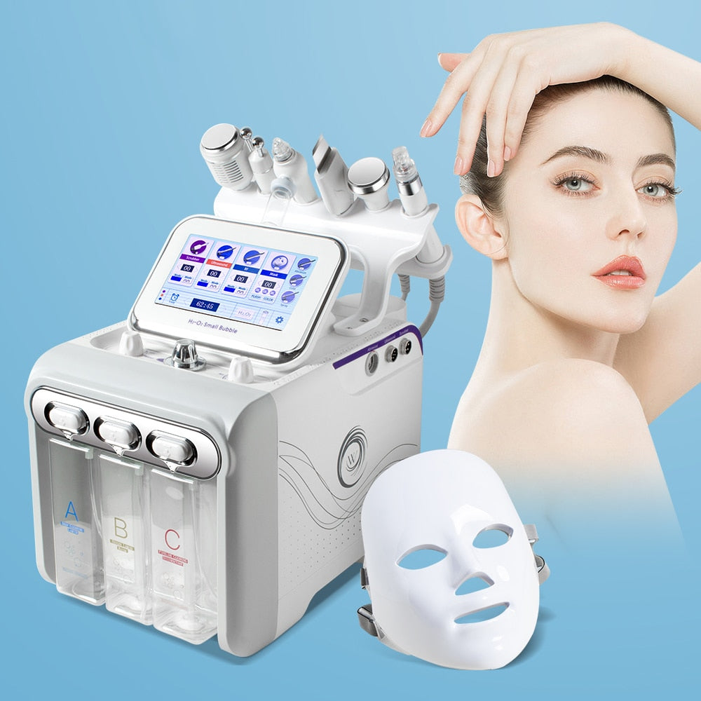 7In 1 Water Dermabrasion Machine Deep Cleansing Machine - Jet Hydro Diamond Facial Clean/ Dead Skin Removal