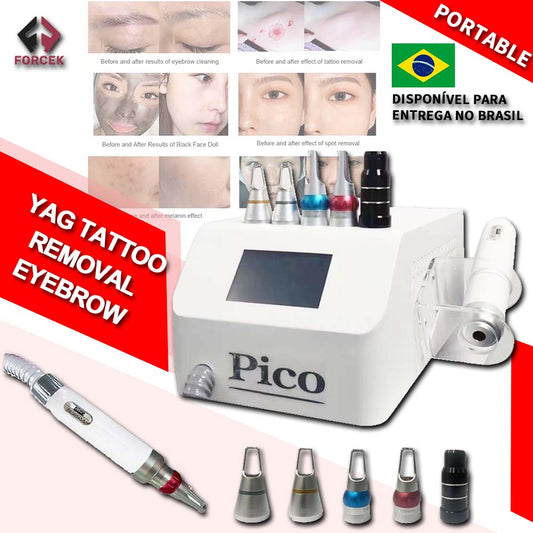 2022New ND YAG Picosecond Laser Eyebrow Washing Freckle Remover Skin Rejuvenation Carbon Peeling Whitening Beauty Machin