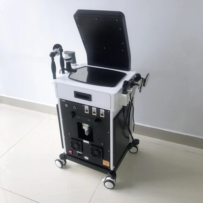 3 in 1 Pneumatic Shockwave Ultrasound Tecar Therapy Machine For Body Pain Relief Sports Rehabilitation and ED Treatment