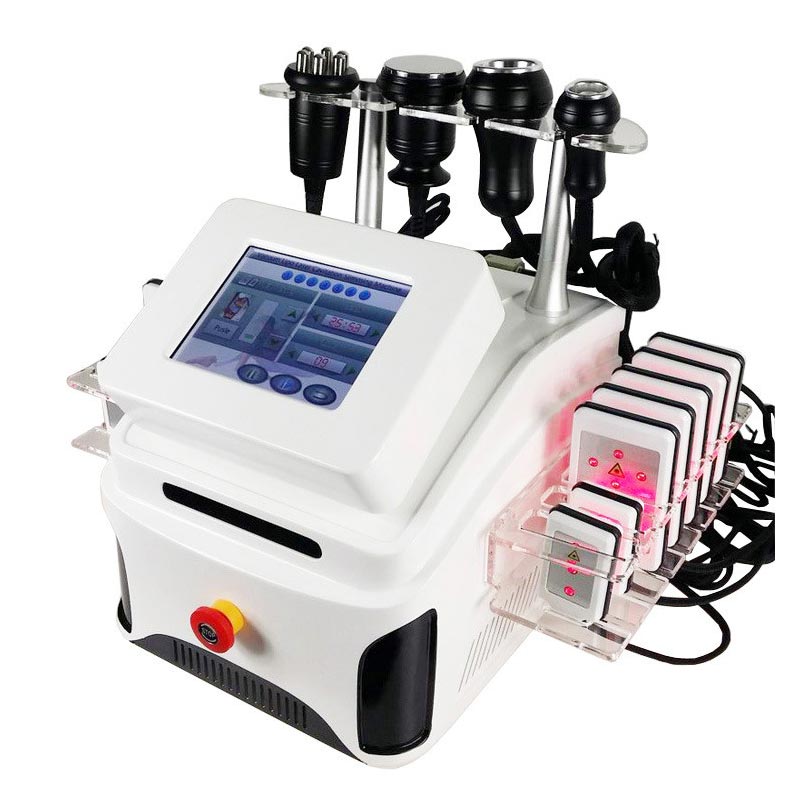 40K Professional 5 in 1 Cavitation Machine for Body Slimming R-F Cavitation L-aser Body Slimming Machine