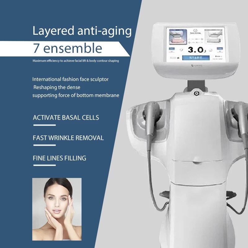 7D Anti-aging Machine Antiwrinkle Beauty Equipment Face And Body Treatment Skin Tighten Machine