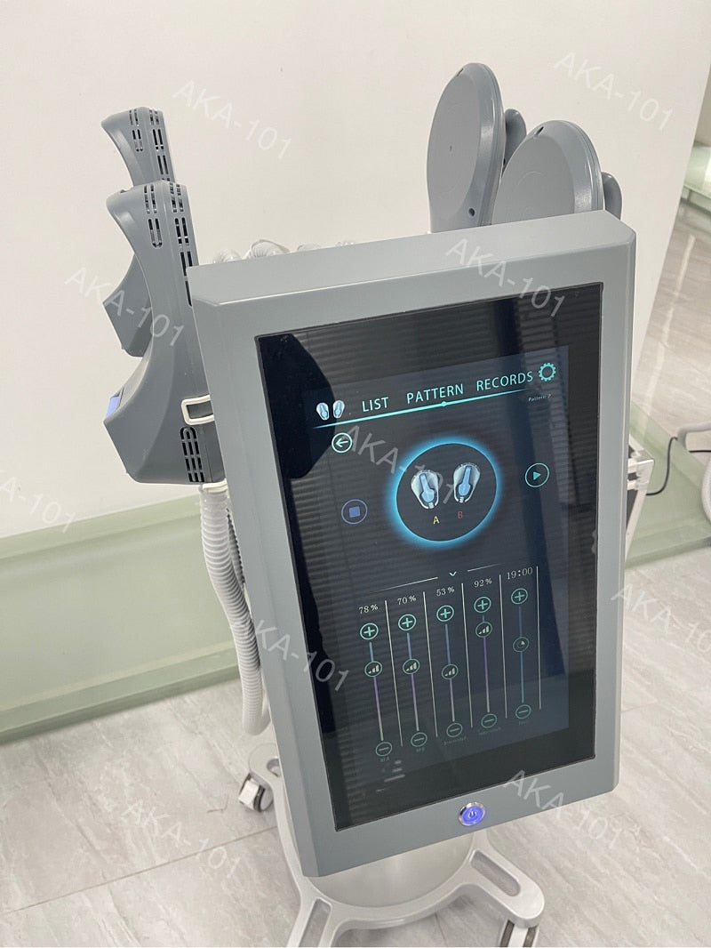 2023 EMS DLS-Emslim Neo 6000w Muscle Stimulate14 Tesla HI-EMT Fat Removal Slimming Butt Build Sculpt Machine Pelvic Stimulation