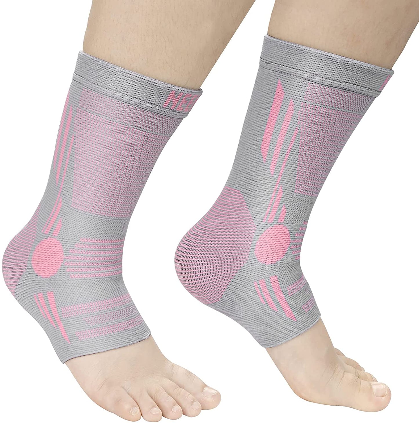 Ankle Brace Compression Sleeve  Support for Achilles Tendonitis Plantar Fasciitis Joint Pain Swelling Heel Spurs Injury Recovery