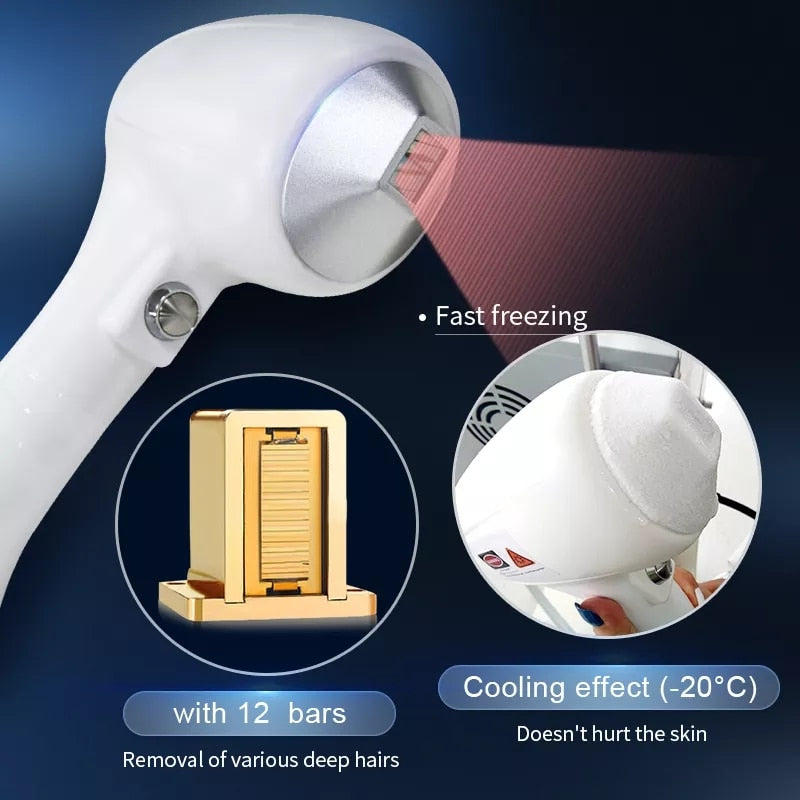 CE Approved 2022 Newest portable diode laser hair removal machine 2000w 808 diode laser hair removal machine