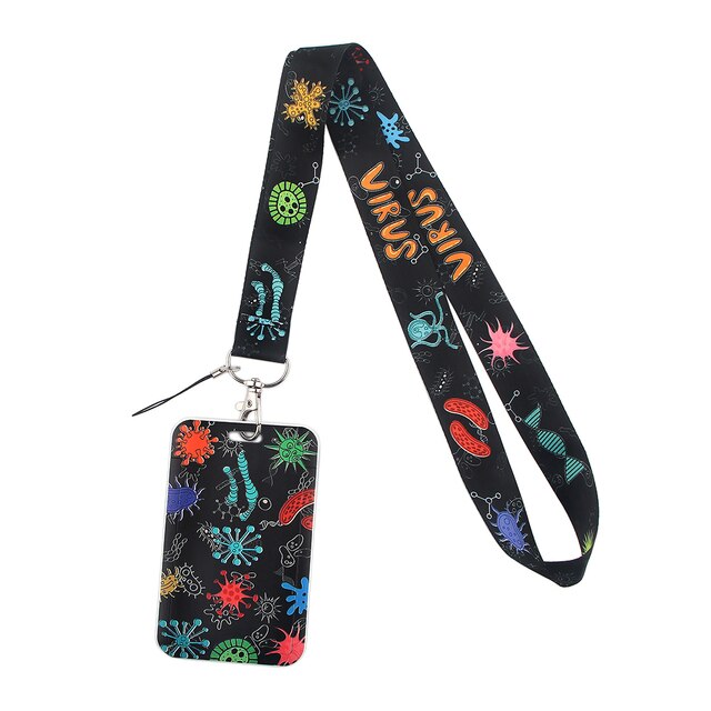 Medical Lanyard Credit Card ID Holder Badge Doctor Nurse Student Women Travel Bank Bus Business Card Cover Badge