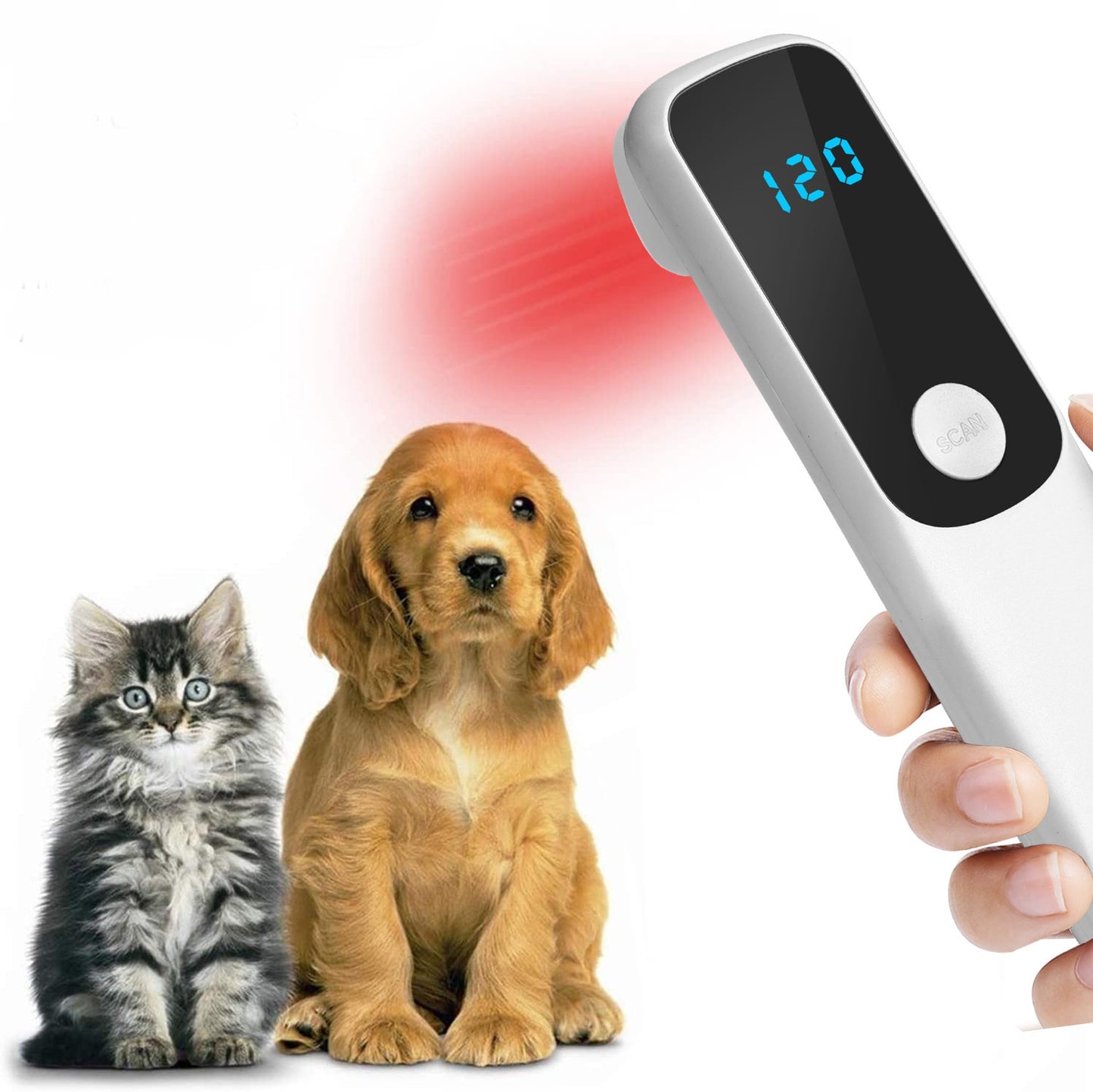 Enhanced Handheld Laser Therapy Device 660nm 850 nm For Pain Relief Wounds Healing Ulcers Cystitis Arthritis Sciatica