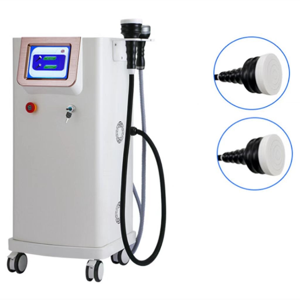 Microwave thermal vacuum therapy slimming machine tighten skin cellulite to remove cavitation slimming machine