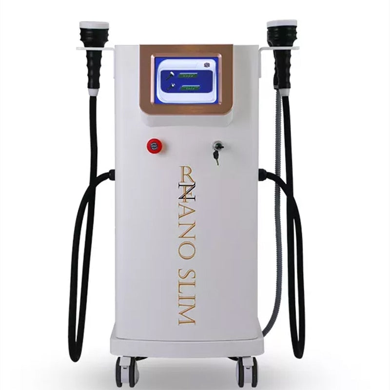 Microwave thermal vacuum therapy slimming machine tighten skin cellulite to remove cavitation slimming machine