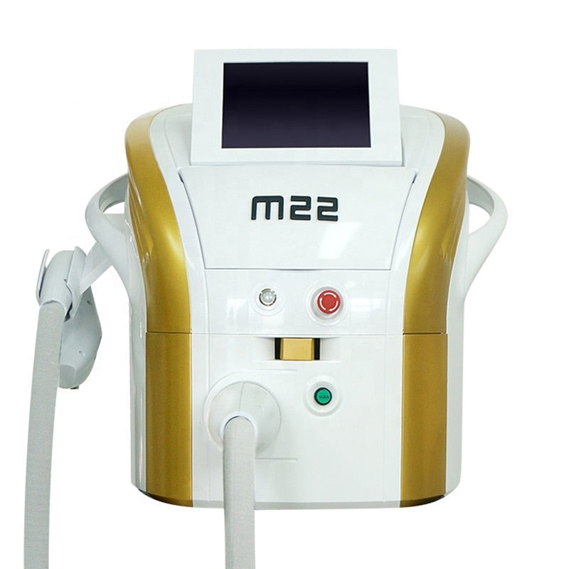 Professional portable M22 IPL OPT q Nd Yag tattoo removal whole body can be used painless permanent hair removal machine