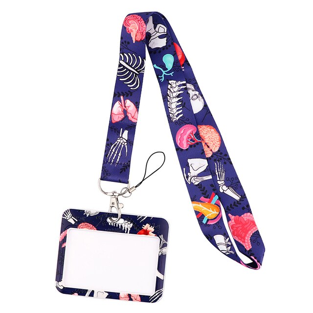 Medical Lanyard Credit Card ID Holder Badge Doctor Nurse Student Women Travel Bank Bus Business Card Cover Badge