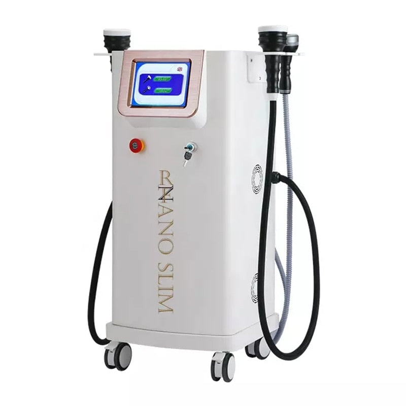 Microwave thermal vacuum therapy slimming machine tighten skin cellulite to remove cavitation slimming machine