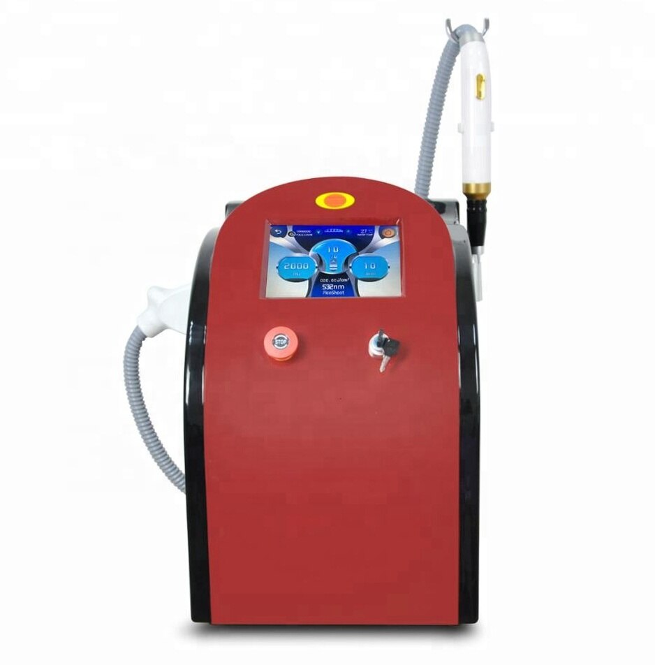 Portable Beauty Tattoo Removal Beauty Machine Nd Yag Laser Pico Laser 755 1320 1064 532nm Pico Pulse Beauty Machine