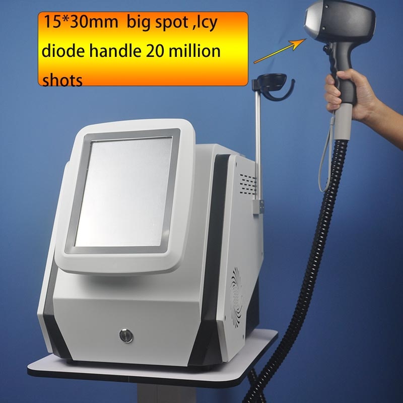 Hot selling New 2022  CE approved portable 808 diode laser hair removal machine price 755 808 1064nm diode laser hair rem