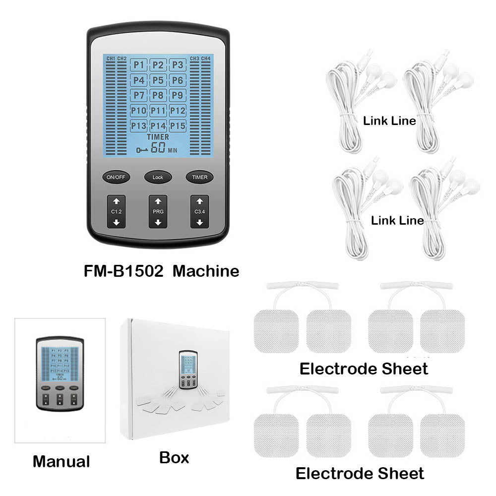 Tens Unit Stimulator Machine with 8 Electrodes