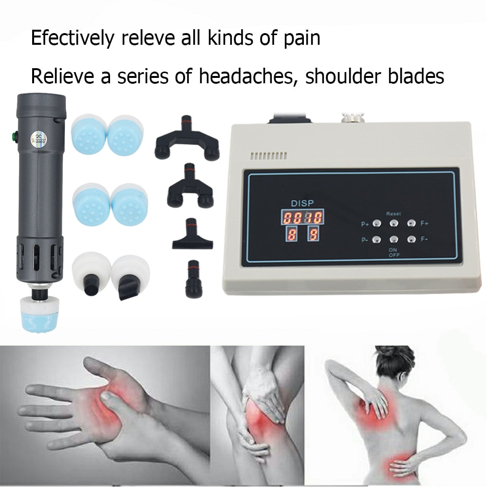 2 in 1 Extracorporeal Shockwave Therapy Machine for Erectile Dysfunction ED Treatment Pain Relief Shock Wave Chiropractic Gun